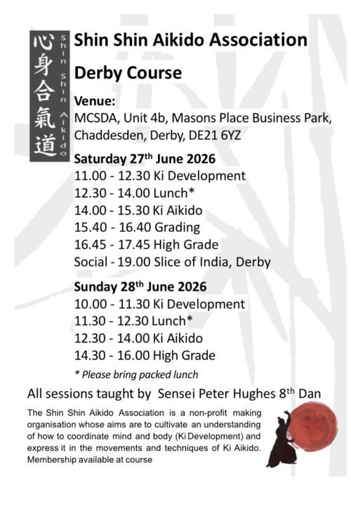 Derby Sat 27th & Sun 28th June 2026